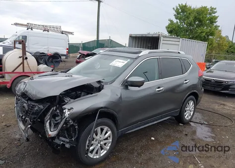 2017 Nissan Rogue Sv from USA, damaged, VIN JN8AT2MV0HW018329